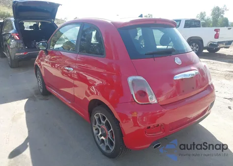 2013 Fiat 500 Sport z USA, uszkodzony, nr VIN 3C3CFFBR5DT515745